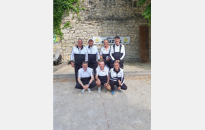 CDC Vétérans victoire face à l'équipe d'Uzes