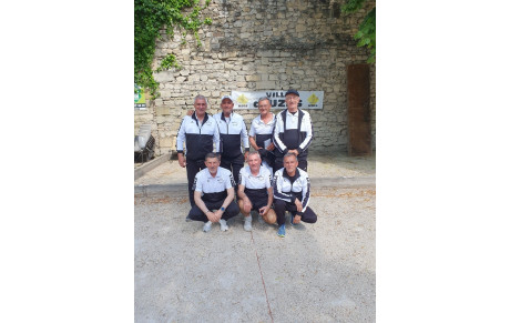 CDC Vétérans victoire face à l'équipe d'Uzes